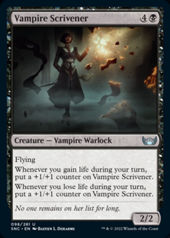 Vampire Scrivener [Streets of New Capenna] | Lots Moore NSW