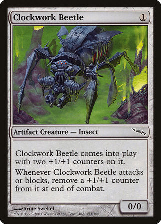 Clockwork Beetle [Mirrodin] | Lots Moore NSW