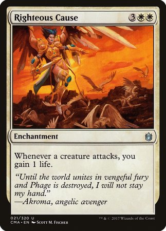 Righteous Cause [Commander Anthology] | Lots Moore NSW