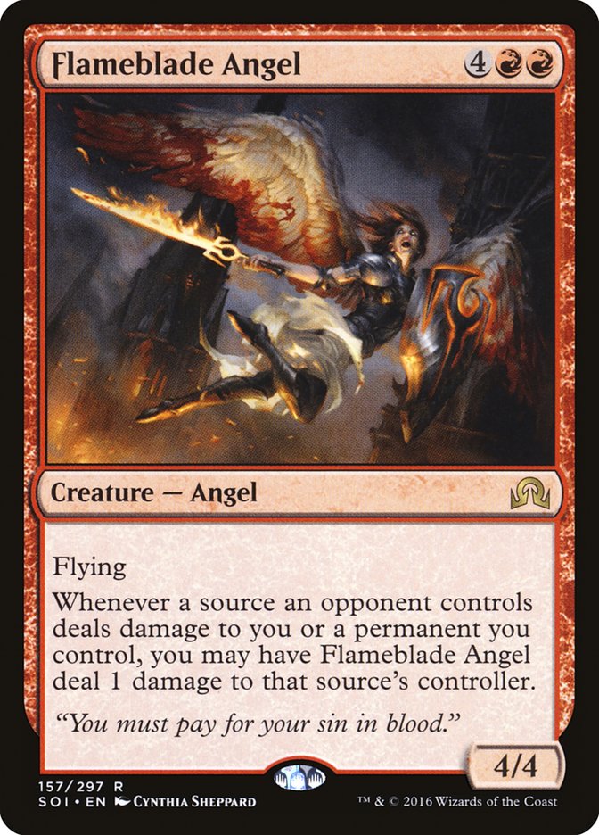 Flameblade Angel [Shadows over Innistrad] | Lots Moore NSW