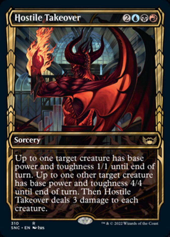 Hostile Takeover (Showcase Golden Age) [Streets of New Capenna] | Lots Moore NSW