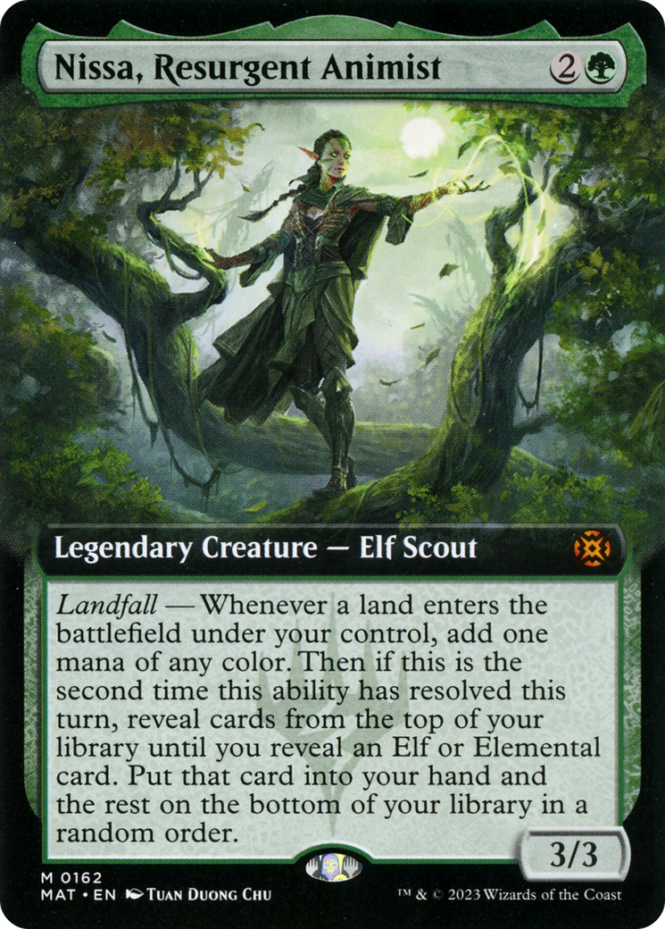 Nissa, Resurgent Animist (Extended Art) [March of the Machine: The Aftermath] | Lots Moore NSW