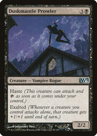 Duskmantle Prowler [Magic 2013] | Lots Moore NSW