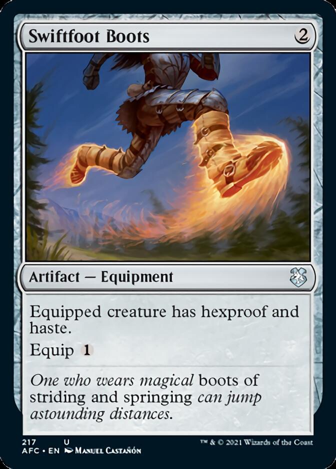 Swiftfoot Boots [Dungeons & Dragons: Adventures in the Forgotten Realms Commander] | Lots Moore NSW