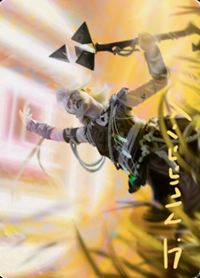 Kor Celebrant Art Card (Gold-Stamped Signature) [Zendikar Rising Art Series] | Lots Moore NSW