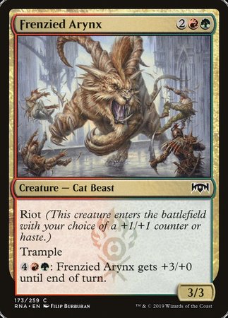 Frenzied Arynx [Ravnica Allegiance] | Lots Moore NSW