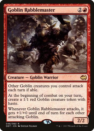 Goblin Rabblemaster [Duel Decks: Merfolk vs. Goblins] | Lots Moore NSW