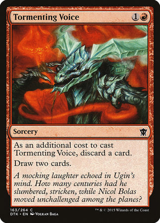 Tormenting Voice [Dragons of Tarkir] | Lots Moore NSW