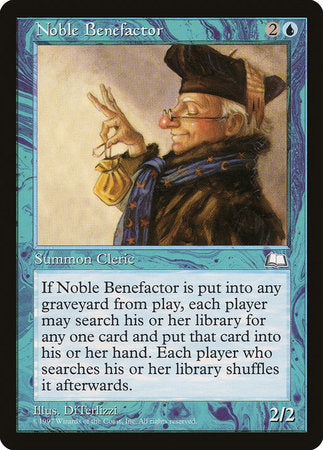 Noble Benefactor [Weatherlight] | Lots Moore NSW
