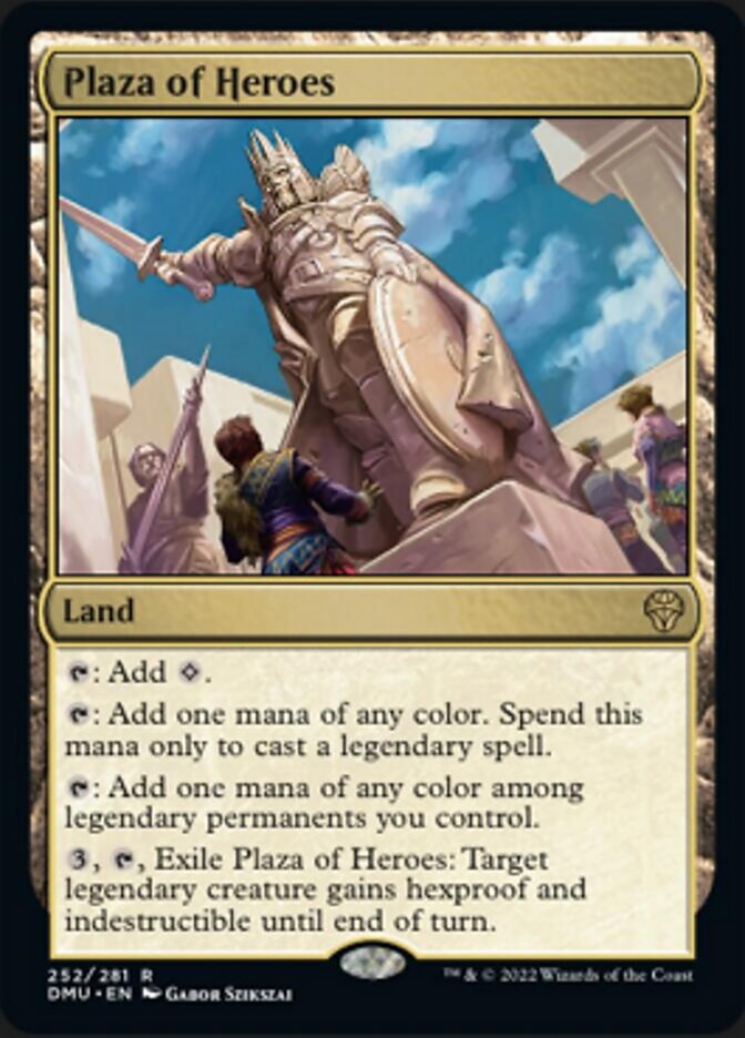 Plaza of Heroes [Dominaria United] | Lots Moore NSW