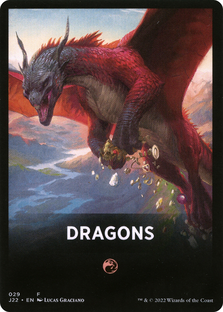 Dragons Theme Card [Jumpstart 2022 Front Cards] | Lots Moore NSW