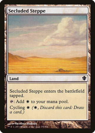 Secluded Steppe [Commander 2013] | Lots Moore NSW