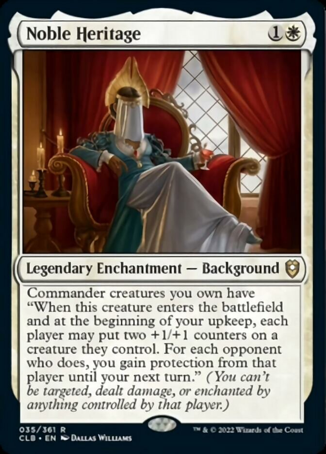 Noble Heritage [Commander Legends: Battle for Baldur's Gate] | Lots Moore NSW