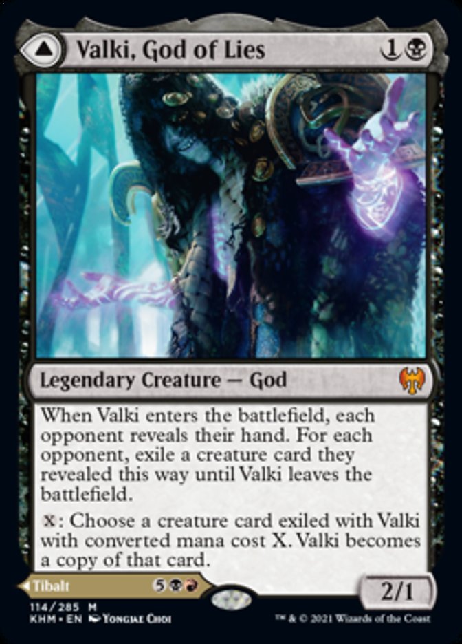 Valki, God of Lies // Tibalt, Cosmic Impostor [Kaldheim] | Lots Moore NSW