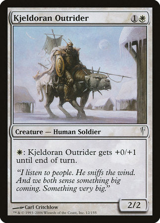 Kjeldoran Outrider [Coldsnap] | Lots Moore NSW