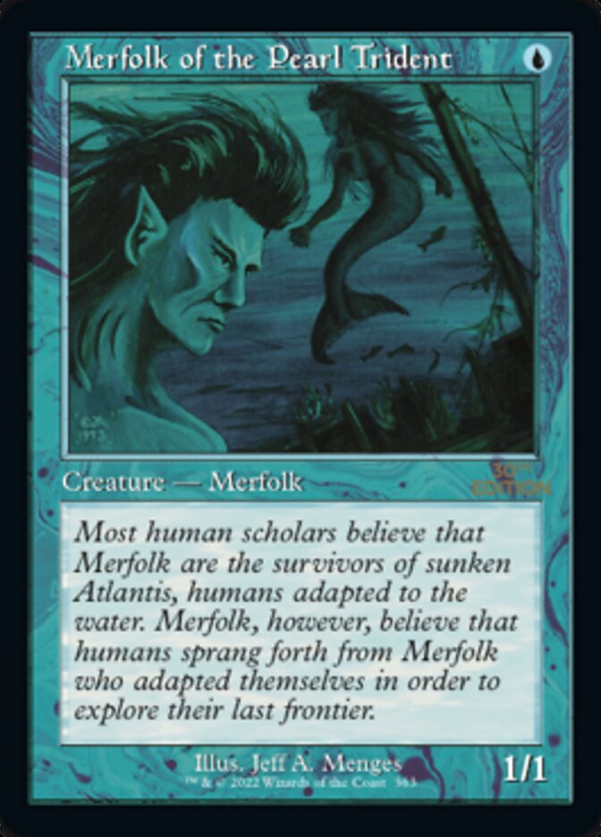 Merfolk of the Pearl Trident (Retro) [30th Anniversary Edition] | Lots Moore NSW