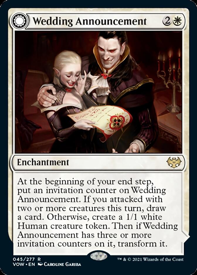 Wedding Announcement // Wedding Festivity [Innistrad: Crimson Vow] | Lots Moore NSW