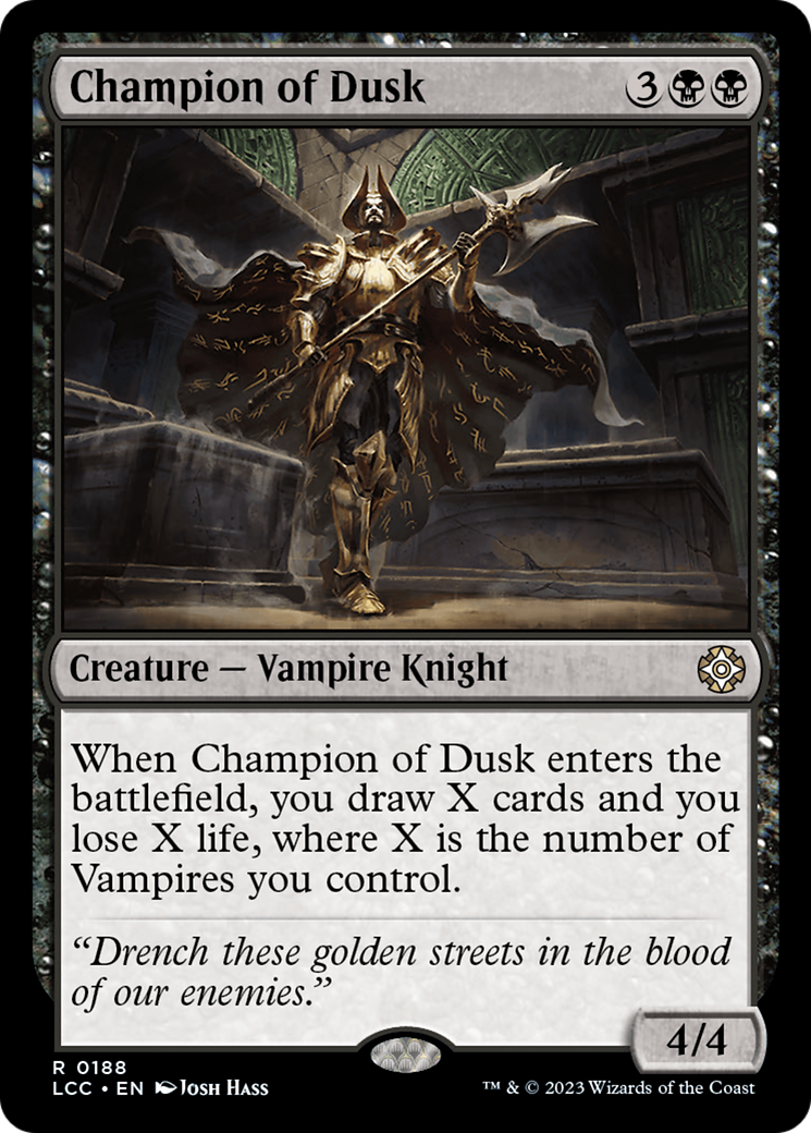 Champion of Dusk [The Lost Caverns of Ixalan Commander] | Lots Moore NSW