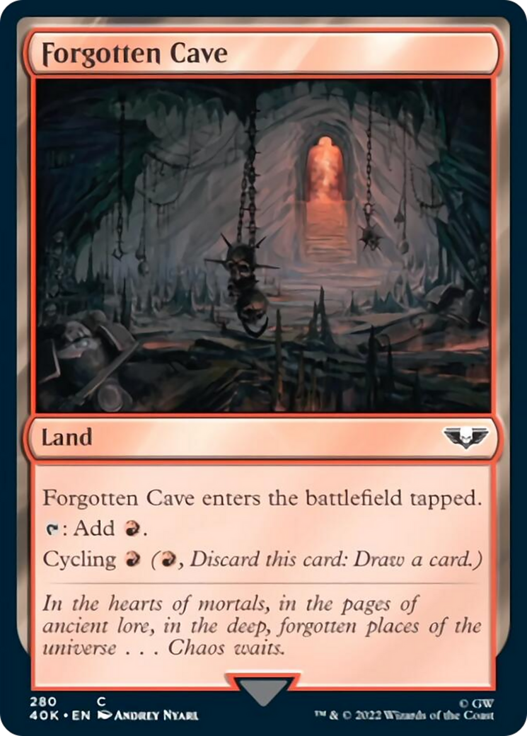 Forgotten Cave [Universes Beyond: Warhammer 40,000] | Lots Moore NSW