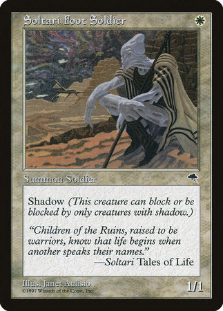 Soltari Foot Soldier [Tempest] | Lots Moore NSW