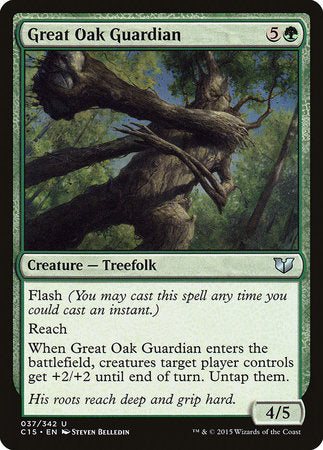 Great Oak Guardian [Commander 2015] | Lots Moore NSW