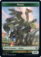 Snake // Hydra Double-sided Token [Dominaria United Commander Tokens] | Lots Moore NSW