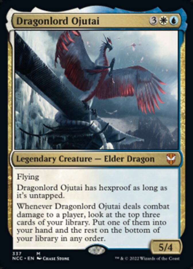 Dragonlord Ojutai [Streets of New Capenna Commander] | Lots Moore NSW