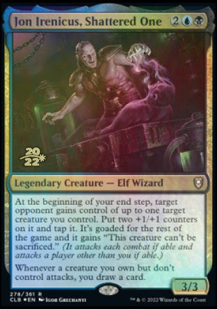 Jon Irenicus, Shattered One [Commander Legends: Battle for Baldur's Gate Prerelease Promos] | Lots Moore NSW