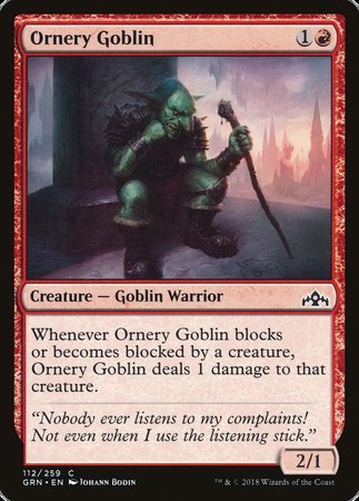 Ornery Goblin [Guilds of Ravnica] | Lots Moore NSW