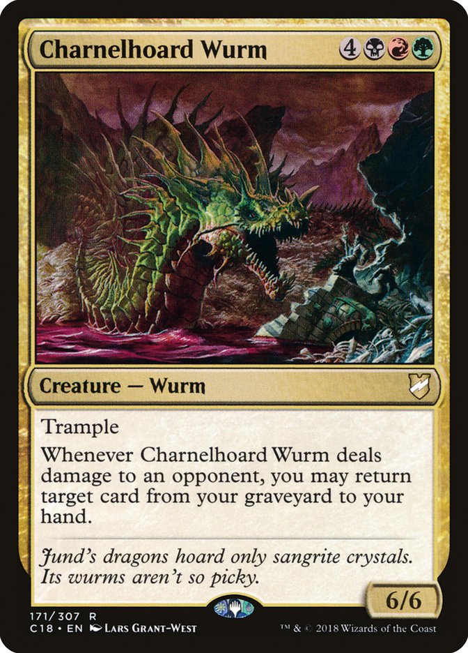 Charnelhoard Wurm [Commander 2018] | Lots Moore NSW