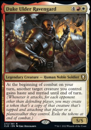 Duke Ulder Ravengard [Commander Legends: Battle for Baldur's Gate] | Lots Moore NSW