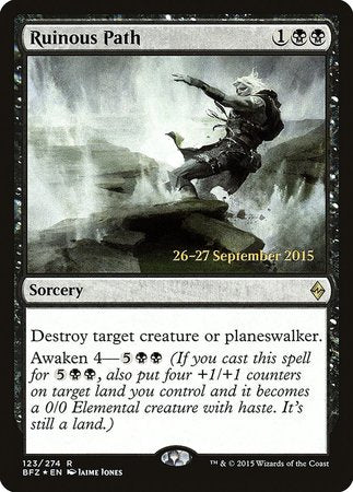 Ruinous Path [Battle for Zendikar Promos] | Lots Moore NSW