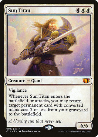 Sun Titan [Commander 2014] | Lots Moore NSW