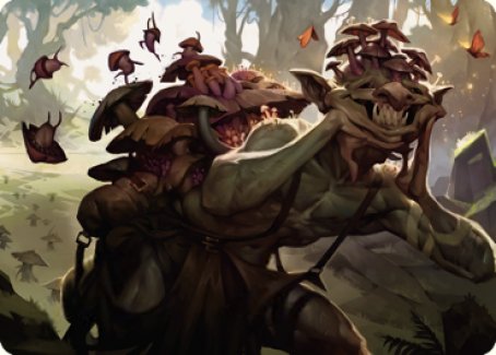 Sprouting Goblin Art Card [Dominaria United Art Series] | Lots Moore NSW