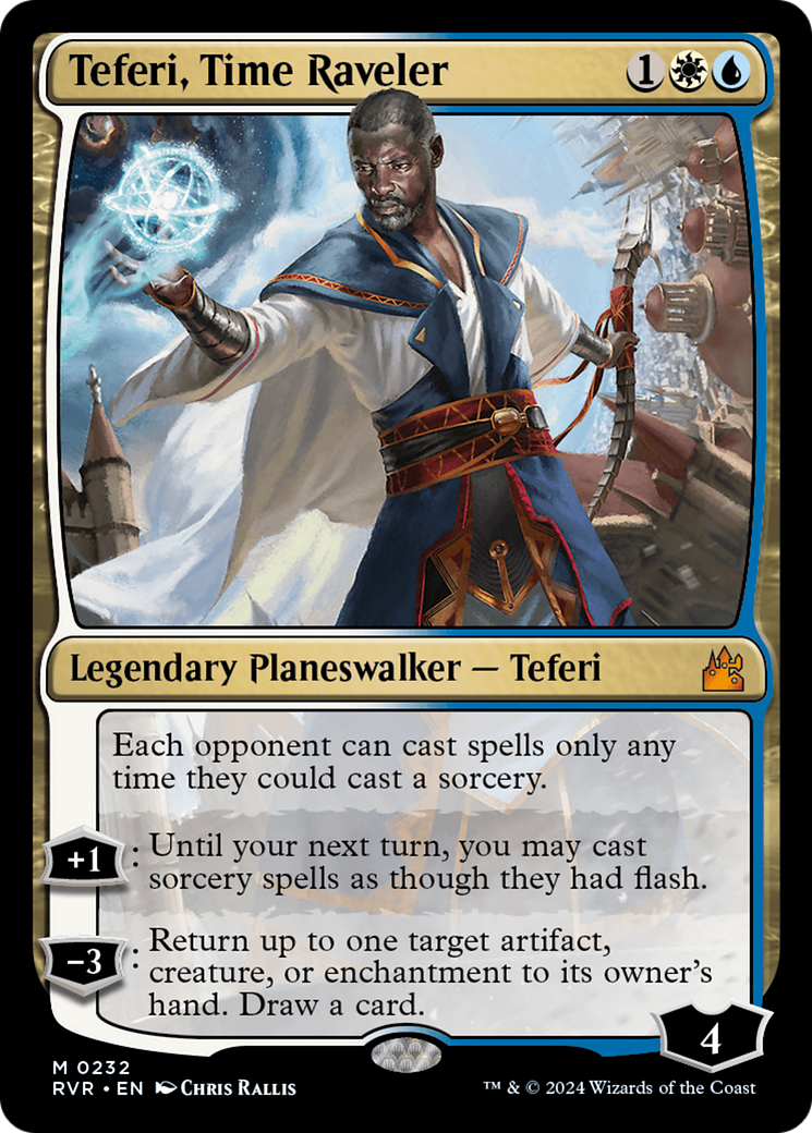 Teferi, Time Raveler [Ravnica Remastered] | Lots Moore NSW