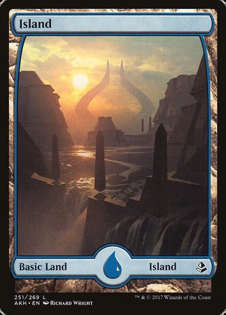 Island (251) - Full Art [Amonkhet] | Lots Moore NSW