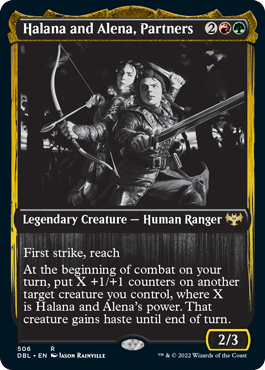 Halana and Alena, Partners [Innistrad: Double Feature] | Lots Moore NSW