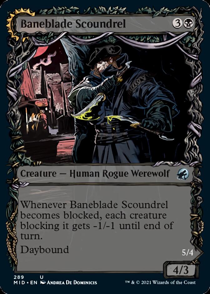 Baneblade Scoundrel // Baneclaw Marauder (Showcase Equinox) [Innistrad: Midnight Hunt] | Lots Moore NSW