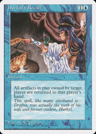Hurkyl's Recall [Fourth Edition] | Lots Moore NSW