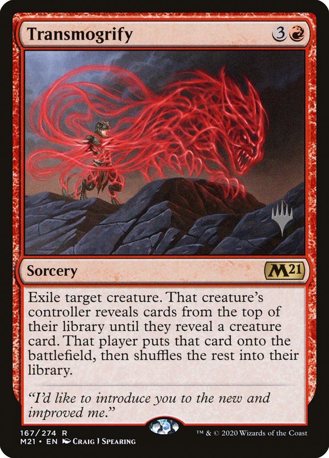 Transmogrify (Promo Pack) [Core Set 2021 Promos] | Lots Moore NSW