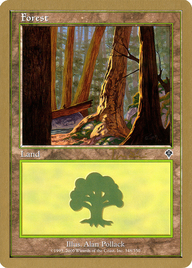 Forest (jt348a) (Jan Tomcani) [World Championship Decks 2001] | Lots Moore NSW