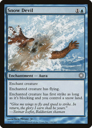 Snow Devil [Coldsnap Theme Decks] | Lots Moore NSW