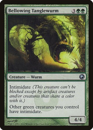 Bellowing Tanglewurm [Scars of Mirrodin] - Lots Moore NSW | Lots Moore NSW