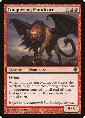 Conquering Manticore [Rise of the Eldrazi] | Lots Moore NSW