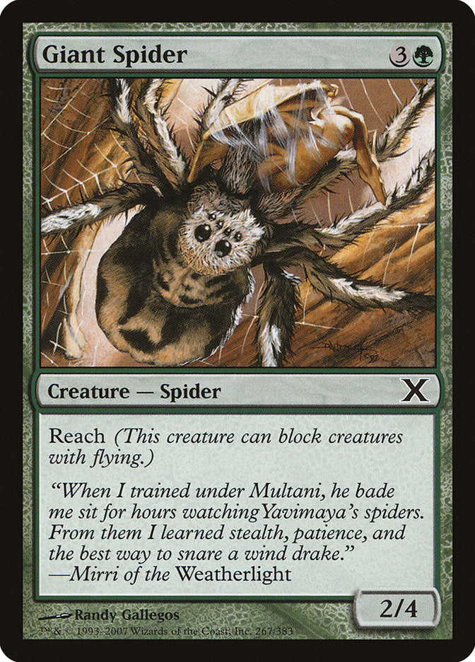 Giant Spider [Tenth Edition] | Lots Moore NSW