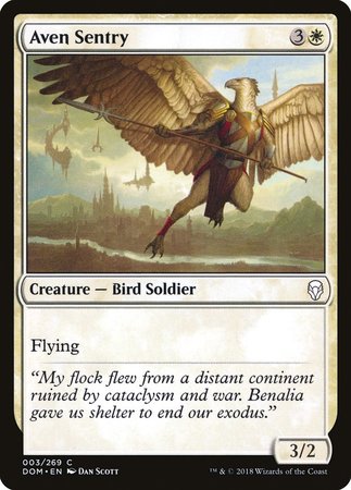 Aven Sentry [Dominaria] | Lots Moore NSW