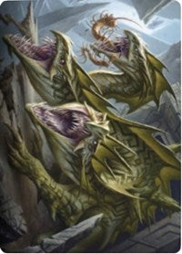 Grakmaw, Skyclave Ravager Art Card [Zendikar Rising Art Series] | Lots Moore NSW