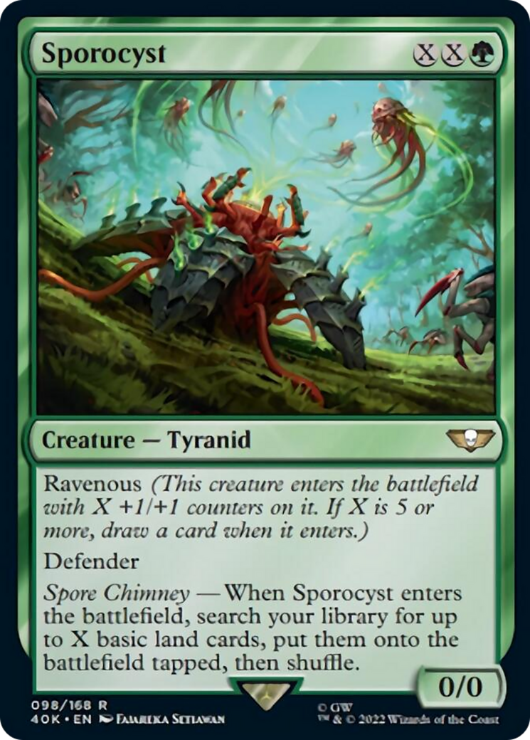 Sporocyst (Surge Foil) [Universes Beyond: Warhammer 40,000] | Lots Moore NSW