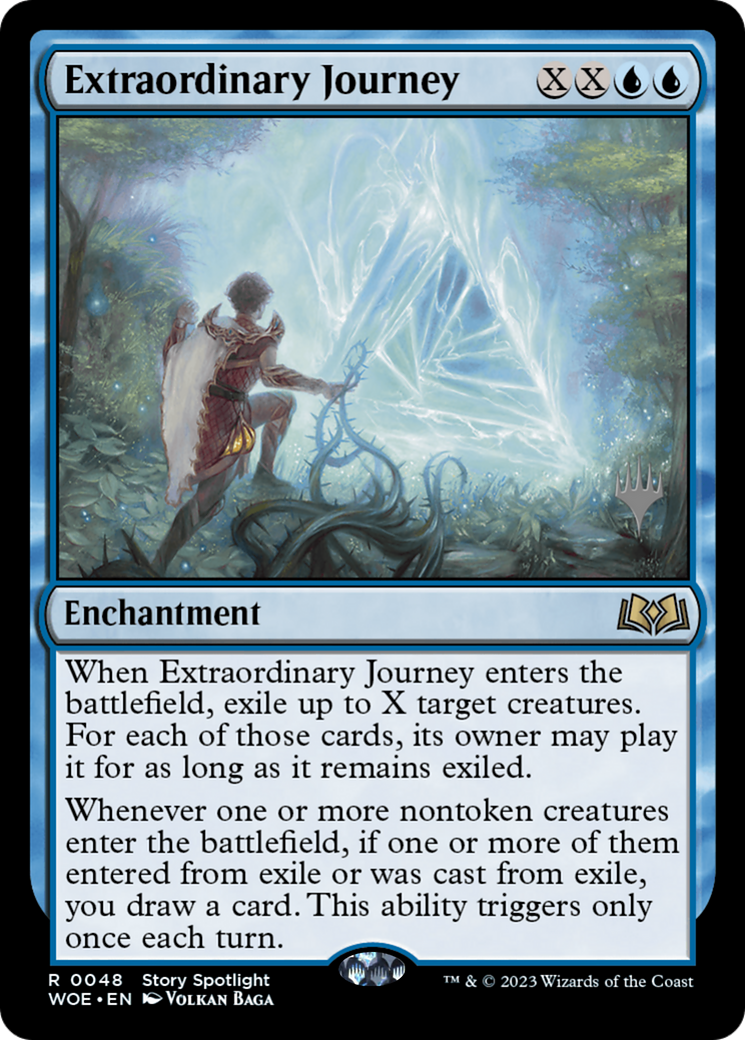 Extraordinary Journey (Promo Pack) [Wilds of Eldraine Promos] | Lots Moore NSW