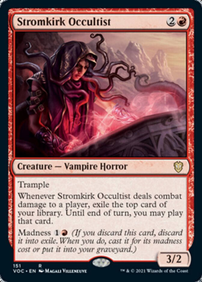 Stromkirk Occultist [Innistrad: Crimson Vow Commander] | Lots Moore NSW
